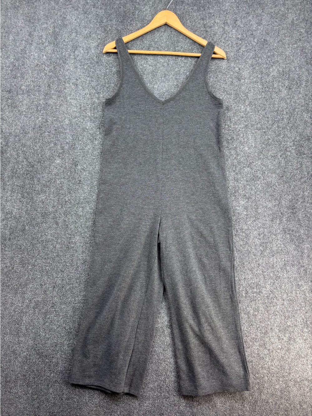 Victoria’s Secret Gray Minimalist Loungewear Waffle Knit Jumper Women’s S